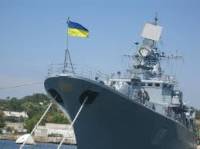 «Гетман Сагайдачный» под флагом Украины прибыл в одесский порт. Туда же подтянулись и еще 12 кораблей
